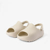 Rubber Platform Sandals - Ivory