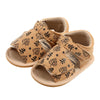 Baby Girl Velcro Sandals - Tan