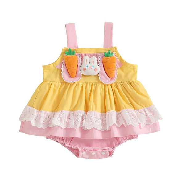 Somebunny-Loves-Carrots Easter Romper