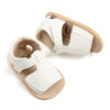 Baby Girl Velcro Sandals - White