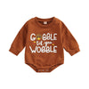 Gobble Til You Wobble Thanksgiving Baby Bodysuit