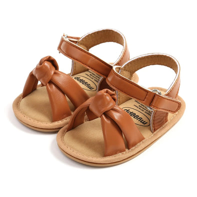 Baby Knot Sandals - Brown