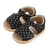 Baby Girl Velcro Sandals - Black