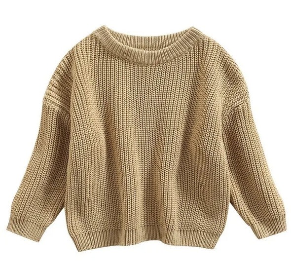 Classic Baby & Toddler Cable Knit Sweater (5 colors)