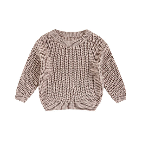 Classic Baby & Toddler Cable Knit Sweater (5 colors)