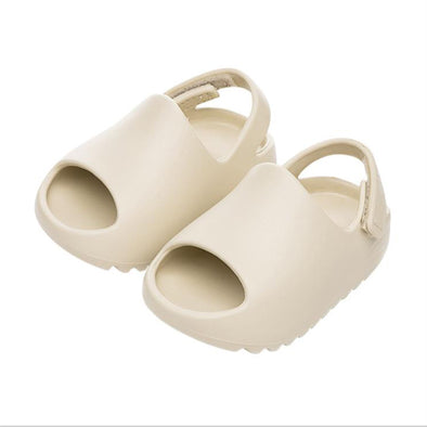 Rubber Platform Sandals - Ivory